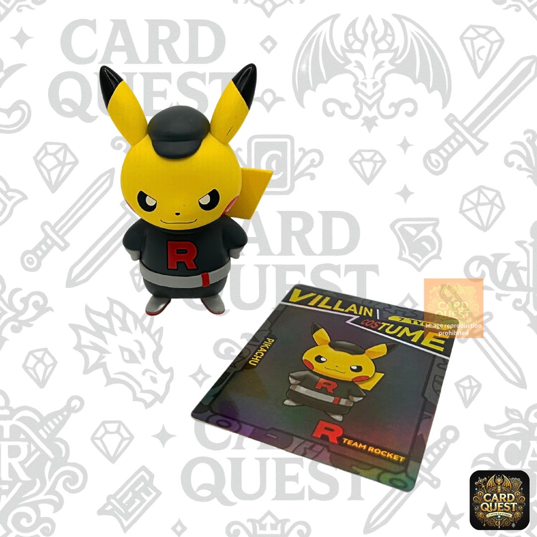 団員ごっこ ピカチュウ フィギュア 海外 中国 限定 ポケモン団員ごっこピカチュウ「アクア団」コレクション (中国