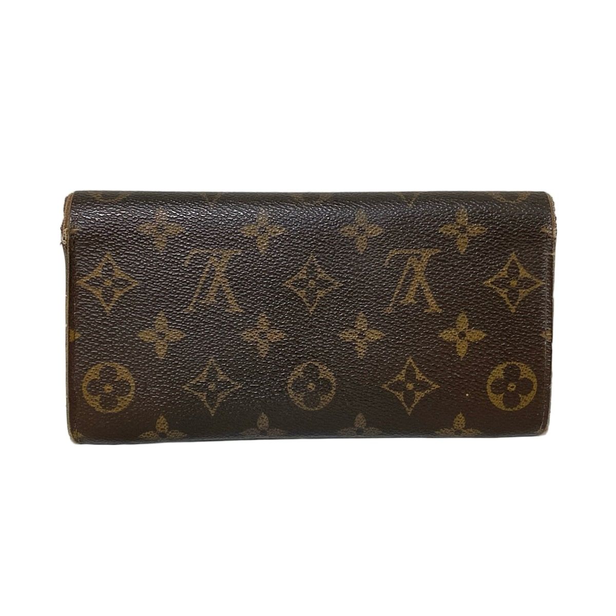 LOUIS VUITTON ルイヴィトン 長財布 モノグラム ポルトフォイユエミリー M60136 ルージュ