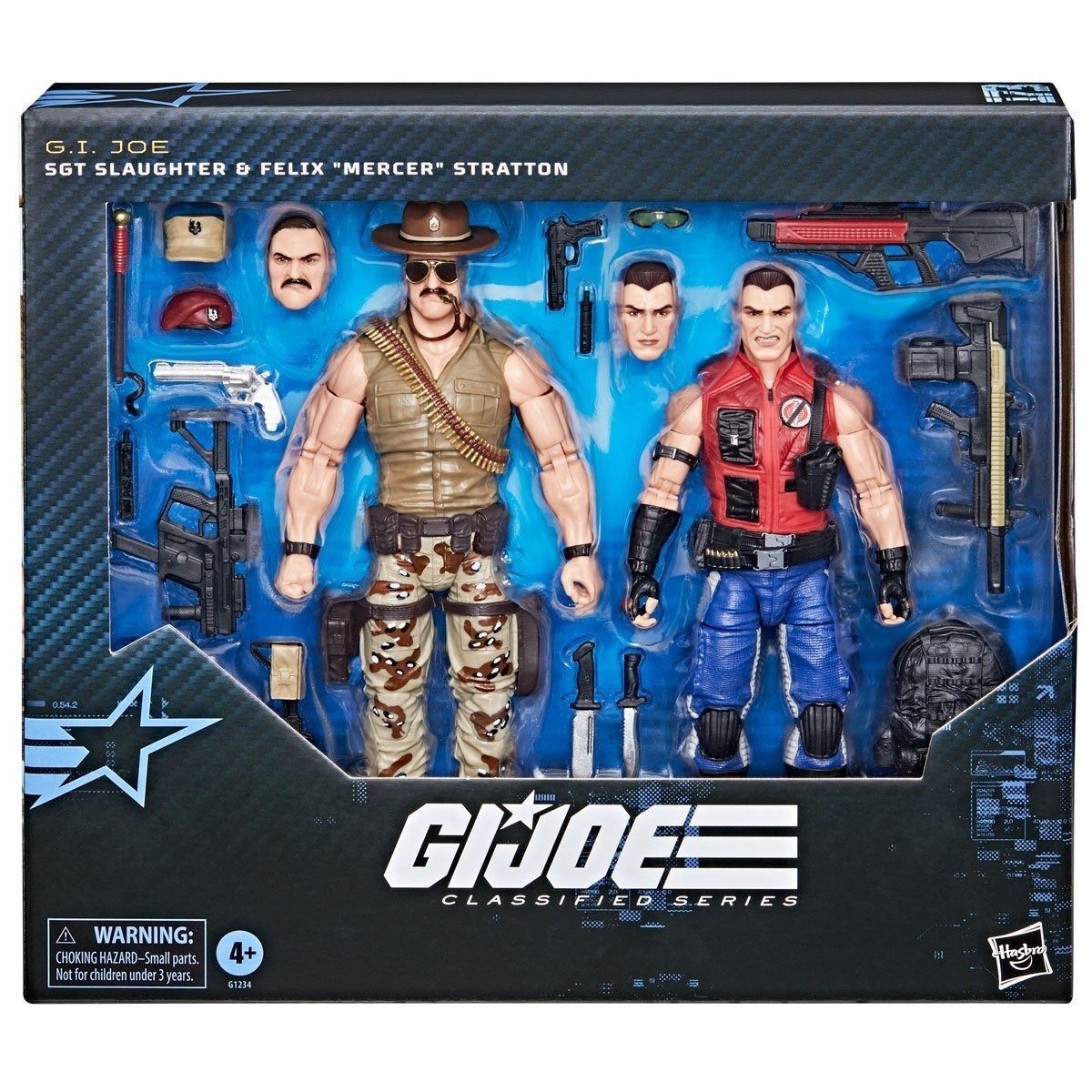 GIジョー クラシファイド サージェントスロウター フェリックス マーサー ストラットン 173 G.I. Joe Classified Series Sgt Slaughter - Felix Mercer Stratton 173