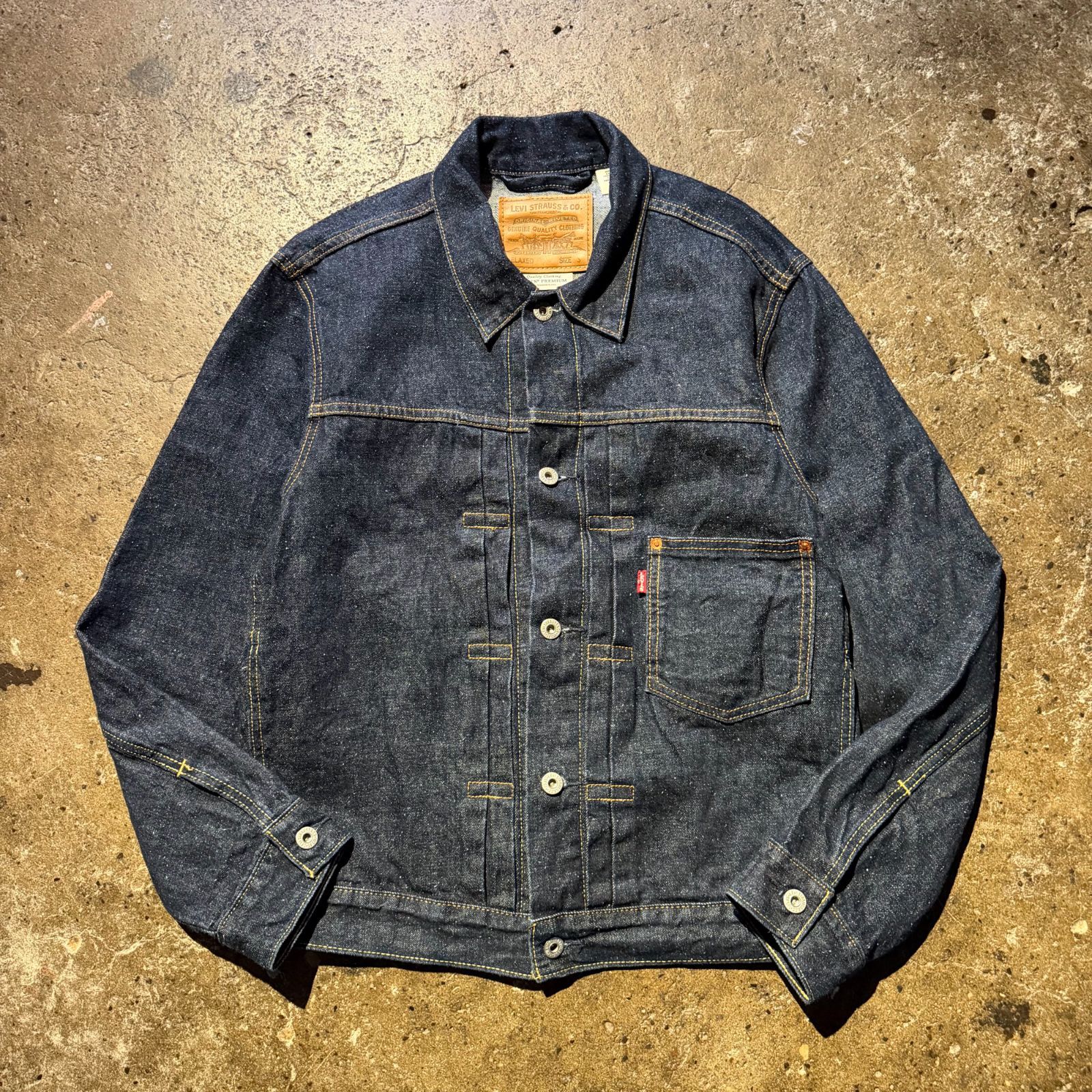 LEVI'S TYPEⅠトラッカージャケット 大戦モデル サイドポケット ネップ