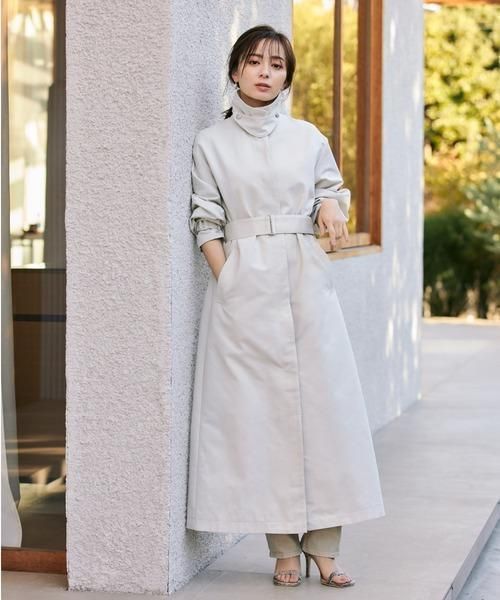 668*アニュアンス anuans ステンカラートレンチコート