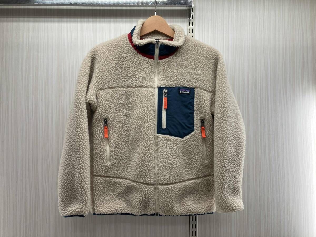 Patagonia パタゴニア キッズジャケット キッズアウター 65625FA15 キッズL ベージュ