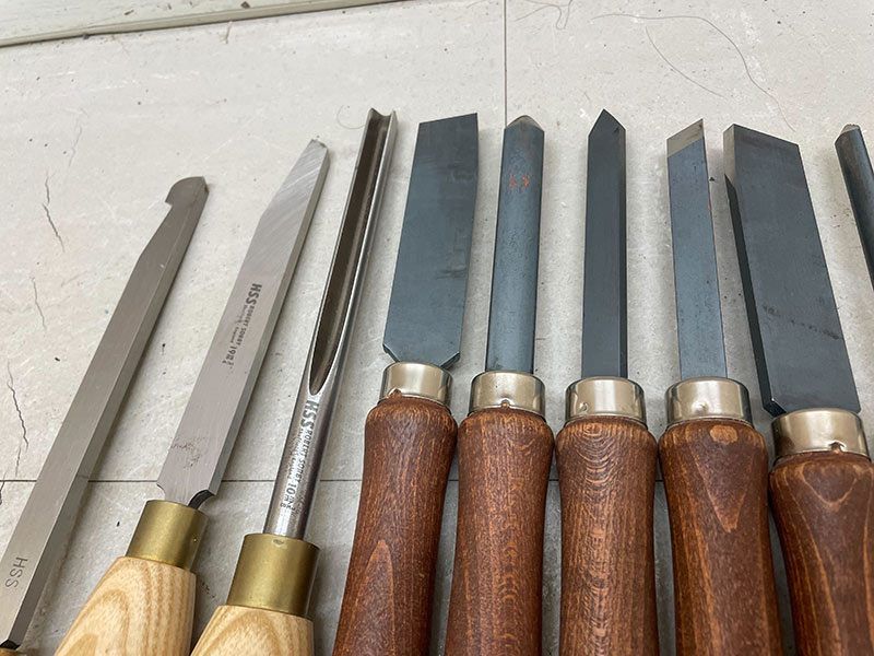 木工旋盤用バイト 14本まとめて HSS ROBERT SORBY ロバートソービー