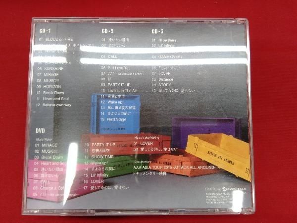 ディスク2欠品あり】AAA CD AAA 10th ANNIVERSARY BEST(初回