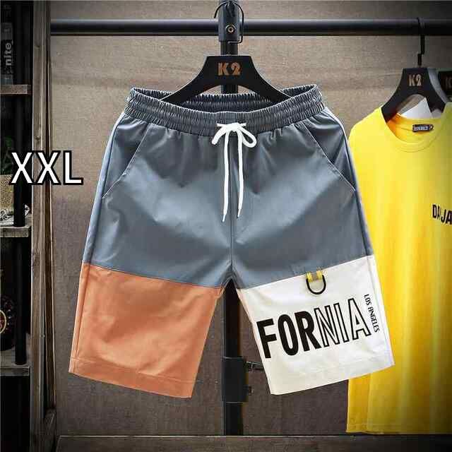 [XXL]メンズ ファッション 服 男性用 オシャレ シンプル 大人 かっこいい 大きいサイズ ストリート 紳士服 サマー 冷感 ショート パンツ カジュアル パンツ 夏 ビーチ スポーツ パンツ ラージ パンツ