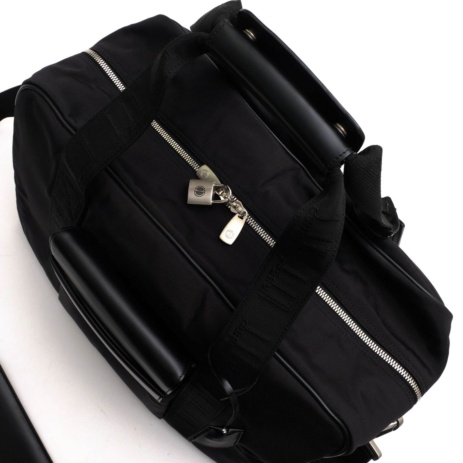 dunhill 大容量ボストンバッグ 2way レザー ブラック 最高級 メンズ