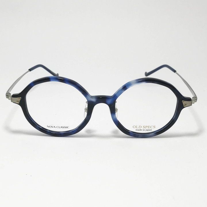 NOVA CLASSIC ノヴァ クラシック HAND MADE ITEM ハンドメイド 国産 クラシック 眼鏡 メガネ フレーム サングラス OS5041-4-45 度付可 ブルーデミ