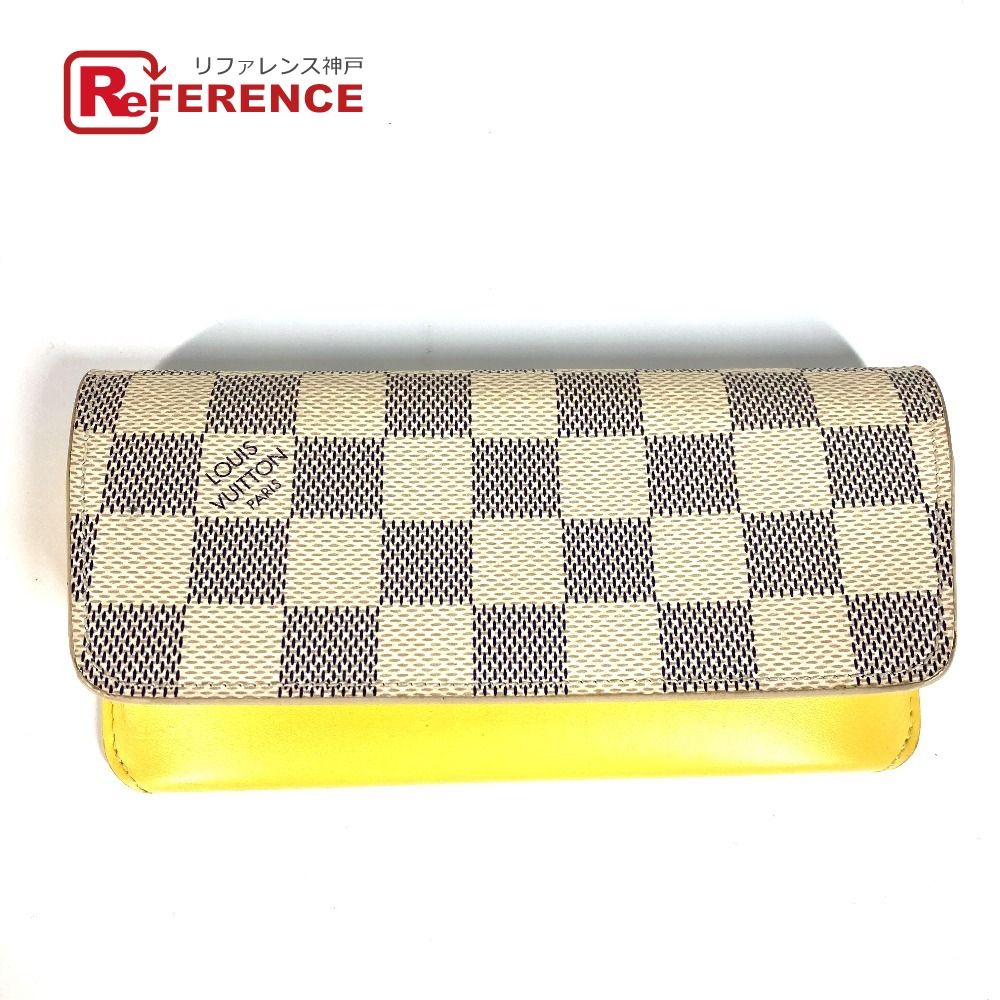 LOUIS VUITTON ルイヴィトン メガネケース エテュイ リュネット ウディ GI0388 ダミエアズールキャンバス ホワイト