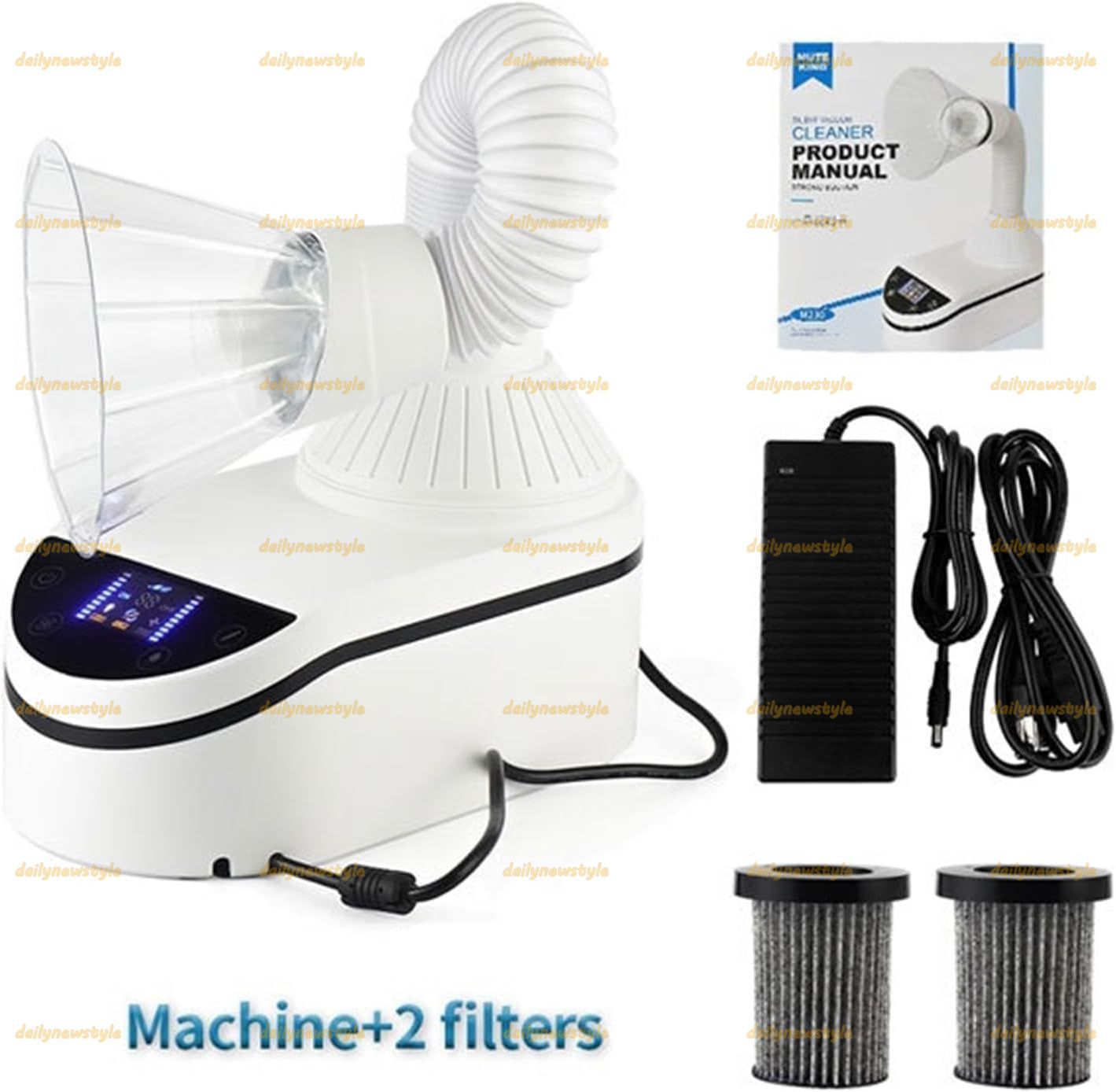 人気推薦 ネイルマニキュアツール 230 ワット強力な吸引ネイル掃除機 LED ネイル集塵機 35000RPM ネイルドリルペン高速マニキュア除去ネイルアートツール 強力な吸引力 効率的な放熱