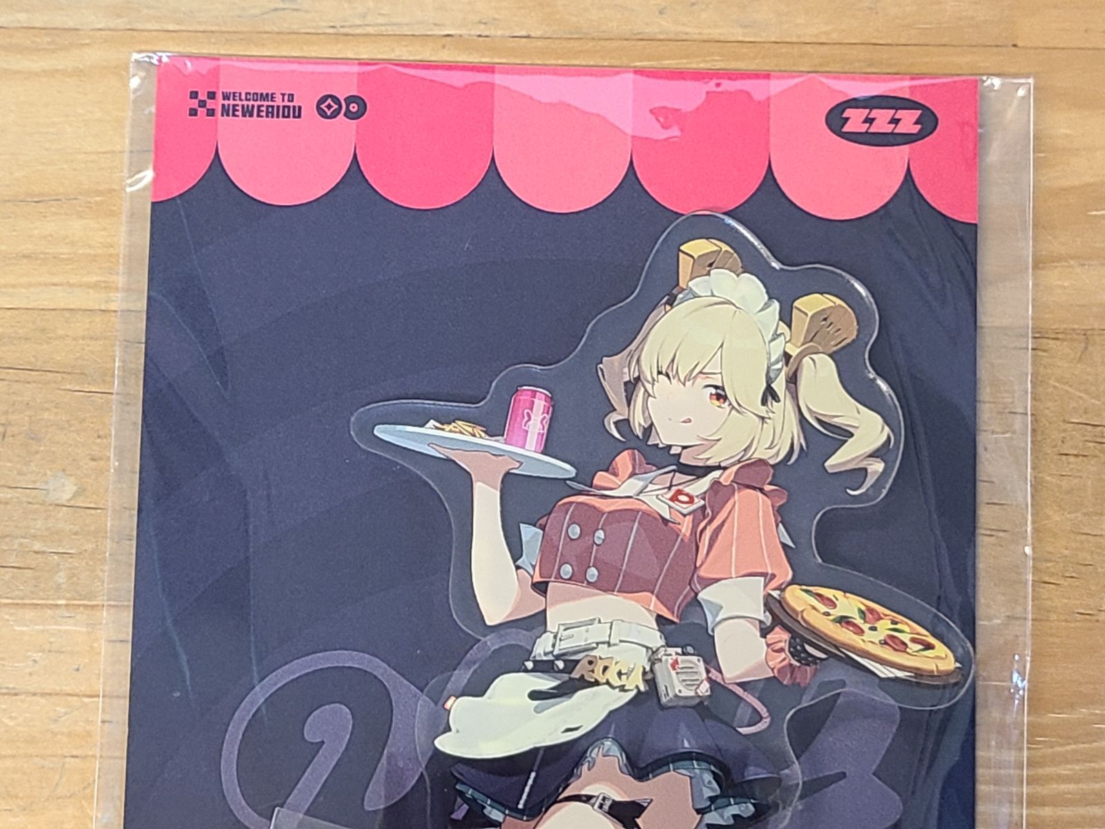 ゼンゼロ　ピザーラ 当選品 B賞　アンビー　オリジナルアクリルスタンド ゼンゼロ ピザーラ 当選品 B賞 アンビー オリジナルアクリル