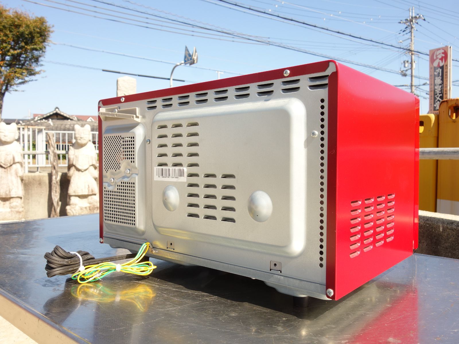 オーブンレンジ レッド