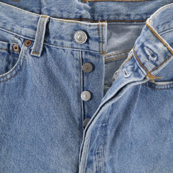 リーバイス 501 90s USA製 ストレート デニムパンツ W32 Levi's ボタン