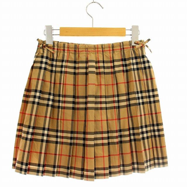 バーバリー BURBERRY キッズ プリーツスカート ノバチェック 8012123