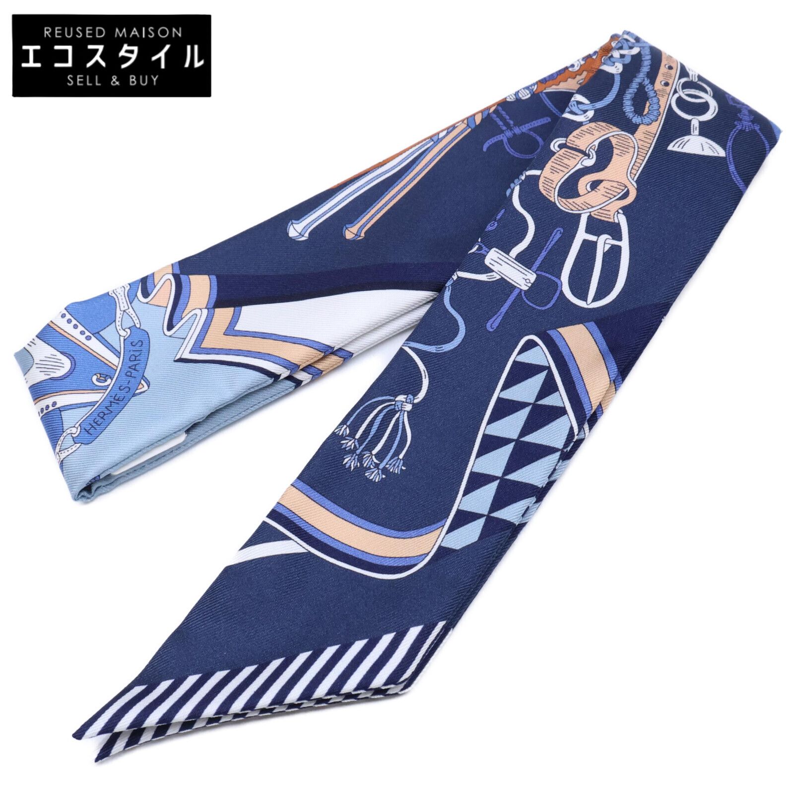 HERMES エルメス 25SS H062842S 03 鞍職人の花束 ツイリー