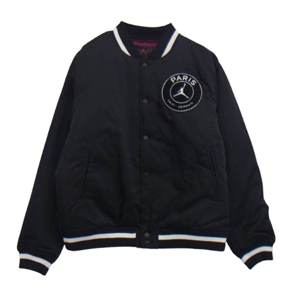 NIKE ナイキ 20AW CK9666-010 × PARIS SAINT GERMAIN AIR JORDAN Brand AS M J PSG JACKET ナイロン スタジャン ブラック系 XL