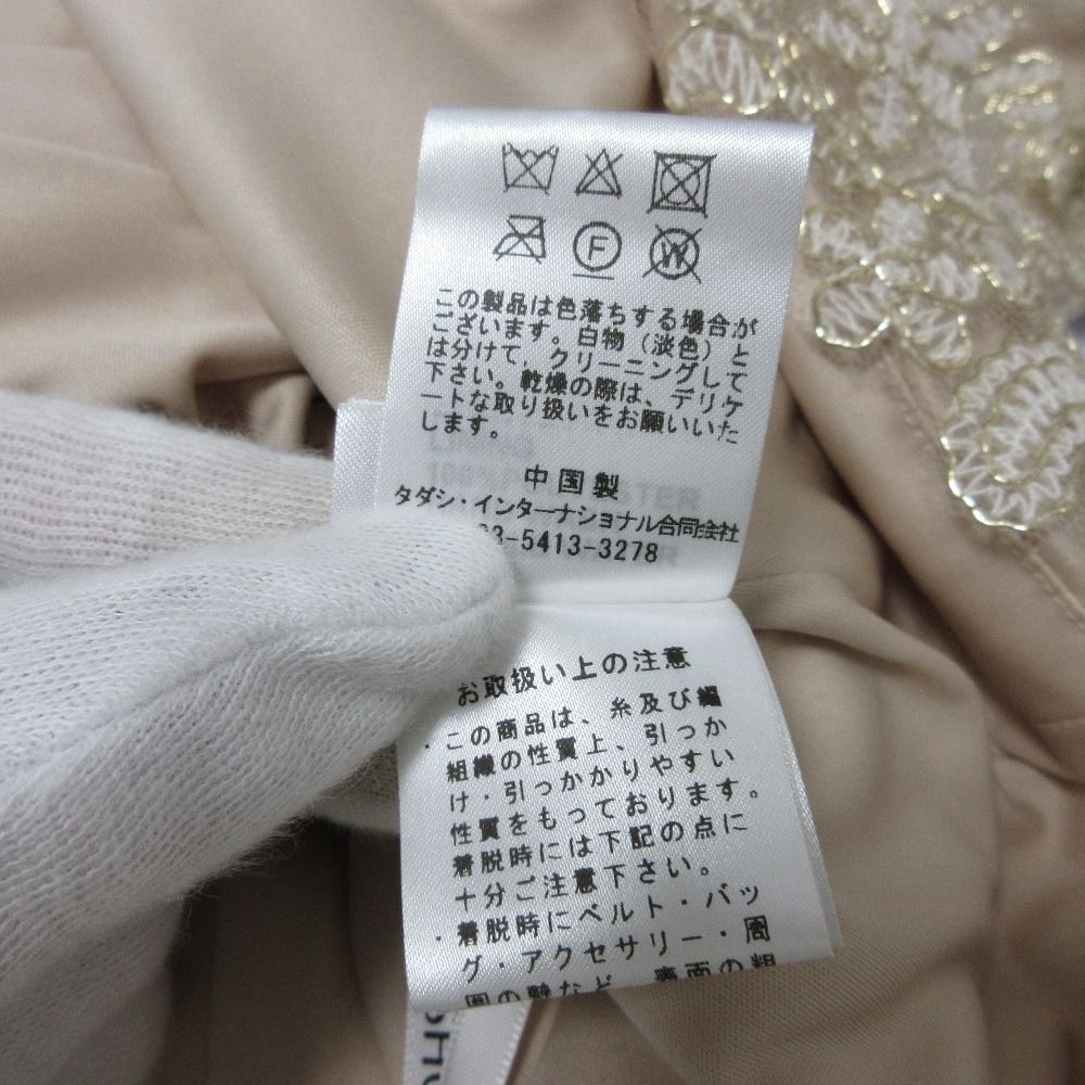 新品同様 TADASHI SHOJI タダシショージ コードレース ブラウス サイズ  