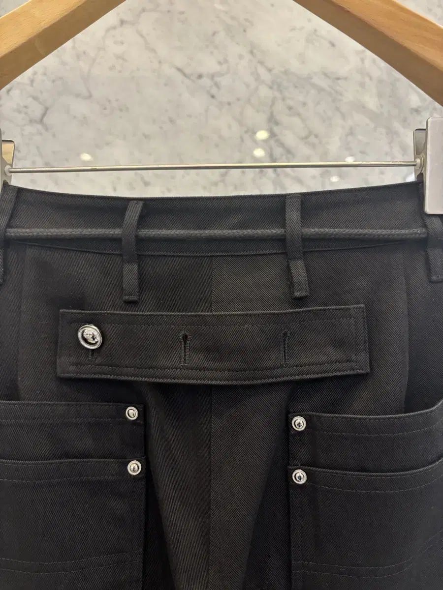 js ニューヨークスタイル 2025 f w ストラップ リボン セミ ワイド バギー ワイドパンツ DECORATOM_COM_BR