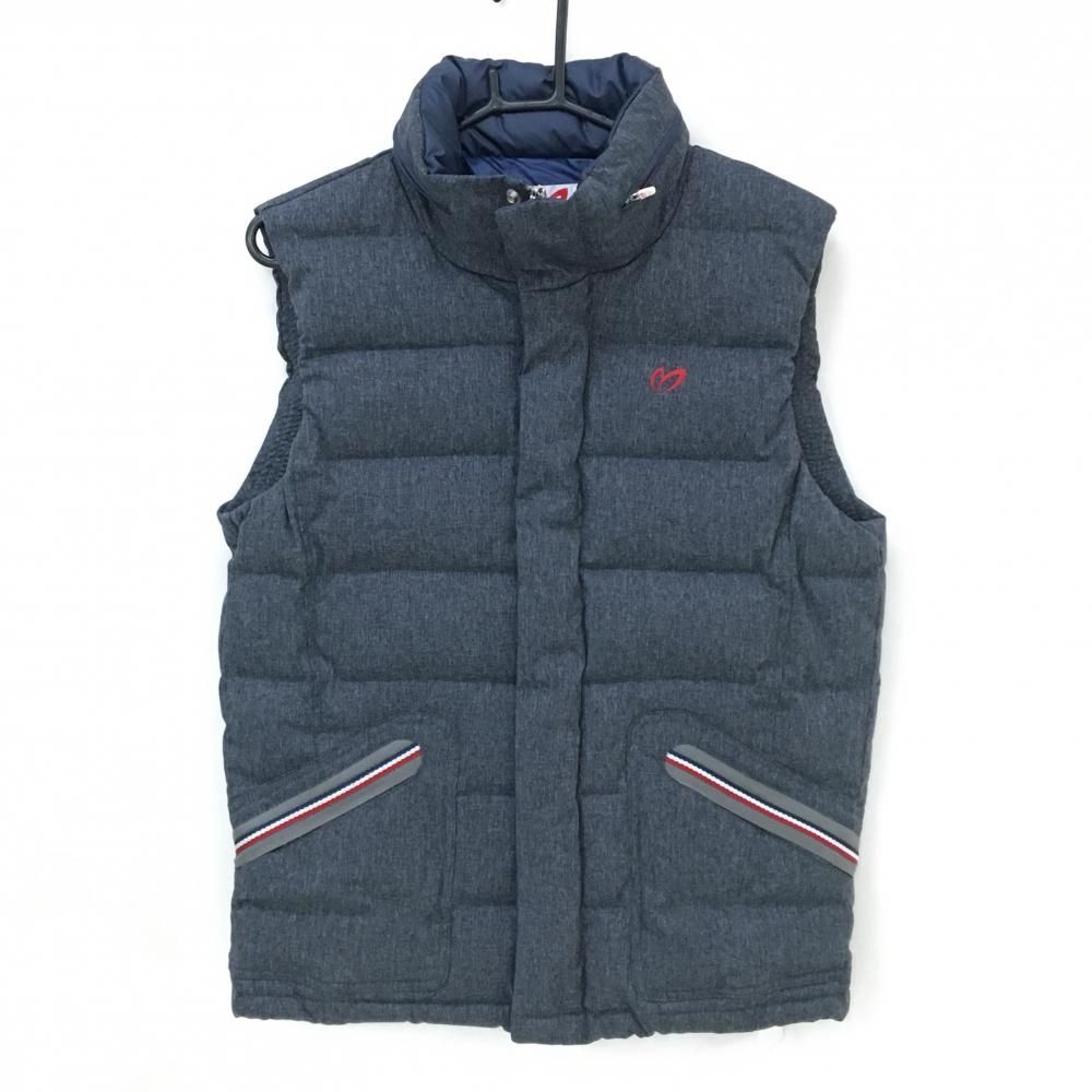 マスターバニー　フード付き中綿 ダウンベスト　カモフラ柄　ブルゾン　0 マスターバニー フード付き中綿 ダウンベスト カモフラ柄 ブルゾン 0