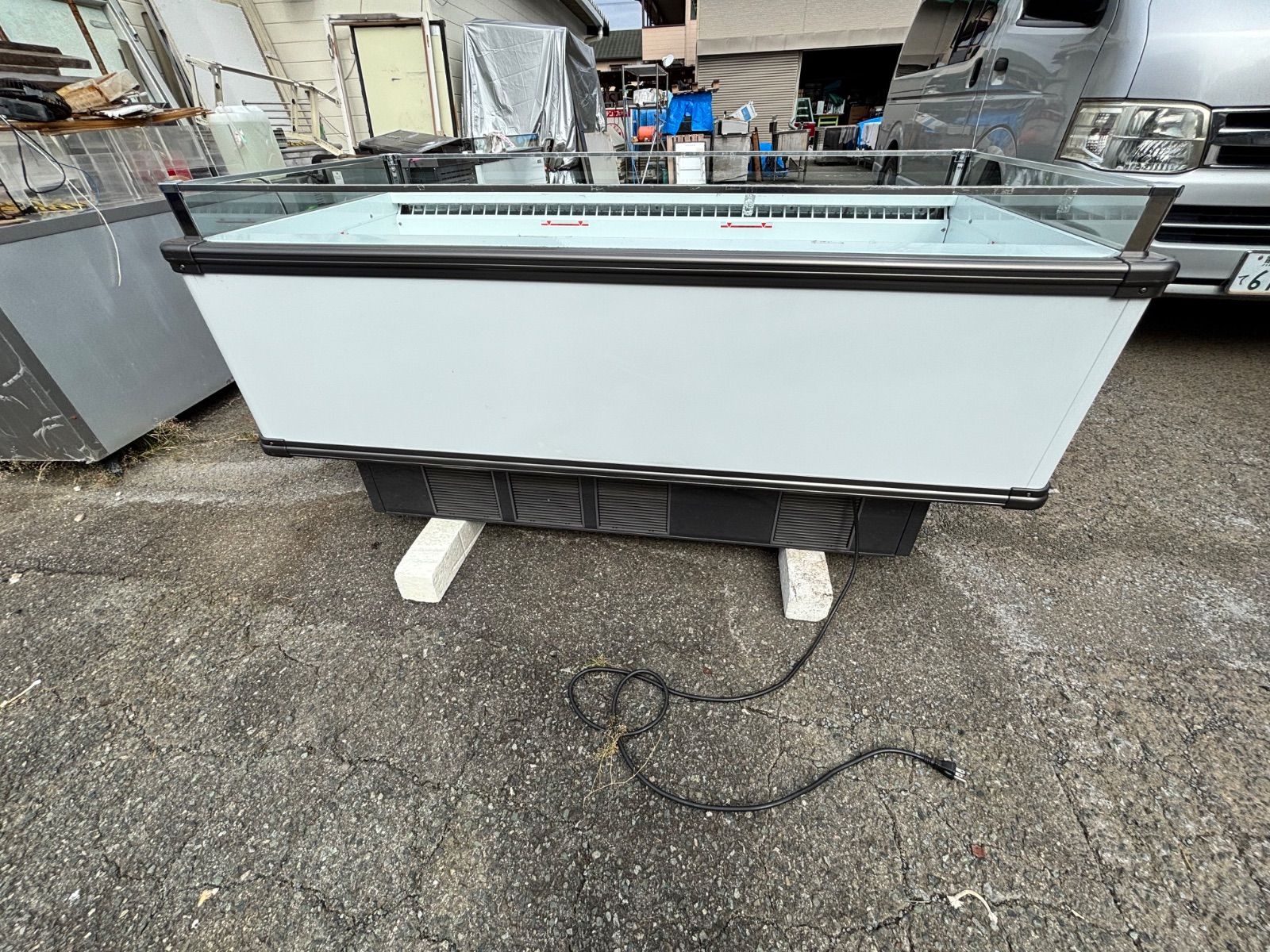 フクシマガリレイ 平型オープン冷蔵ショーケース