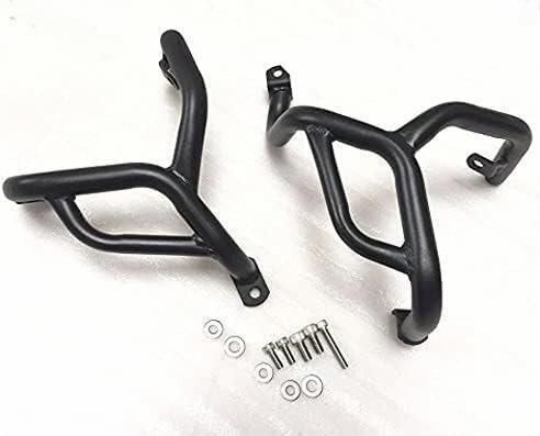 バイク用エンジンガード クラッシュバープロテクター バンパー 装飾 ブロック 保護 ブラック CYB820特別価格