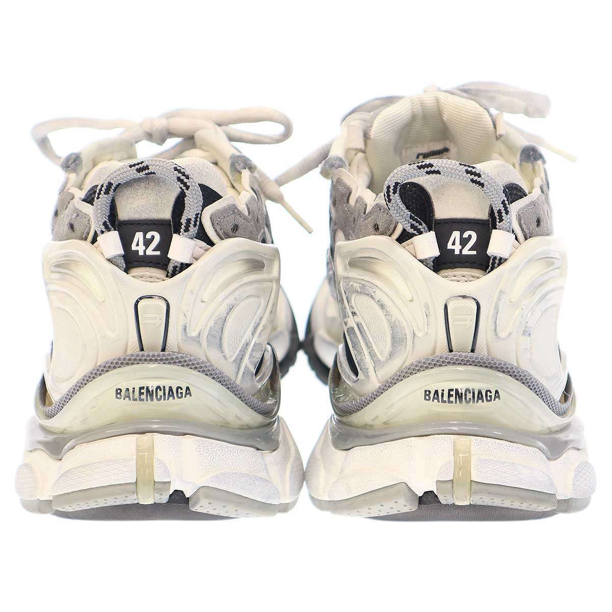 BALENCIAGA バレンシアガ Runner Sneakers ランナー ナイロンスエード 