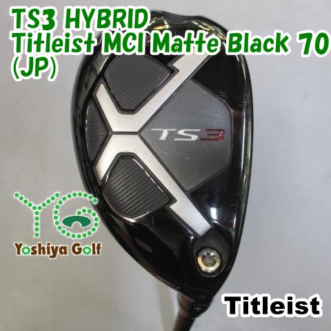 値引】タイトリスト TS3 HYBRID MCI Matte Black 70-