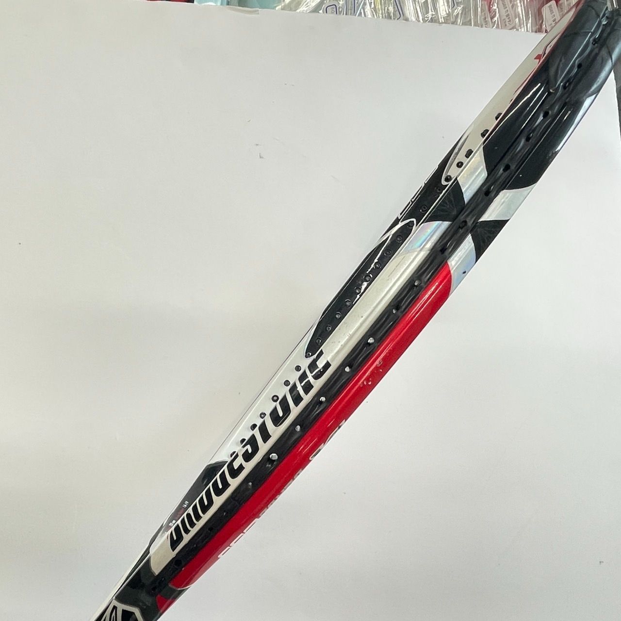 中古 テニスラケット ブリヂストン エックスブレード エヌエックス 295 2013年モデル (G2) BRIDGESTONE X-BLADE NX 295 2013 (c25060209c) 中古 テニスラケット ブリヂストン エックスブレード エヌ