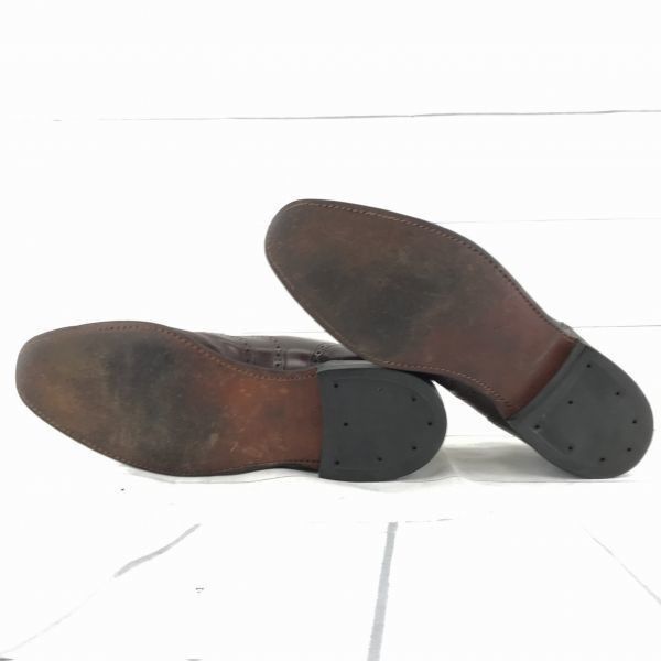 80s USA製ヴィンテージ BOSTONIANウィングチップ レザーシューズ 80s