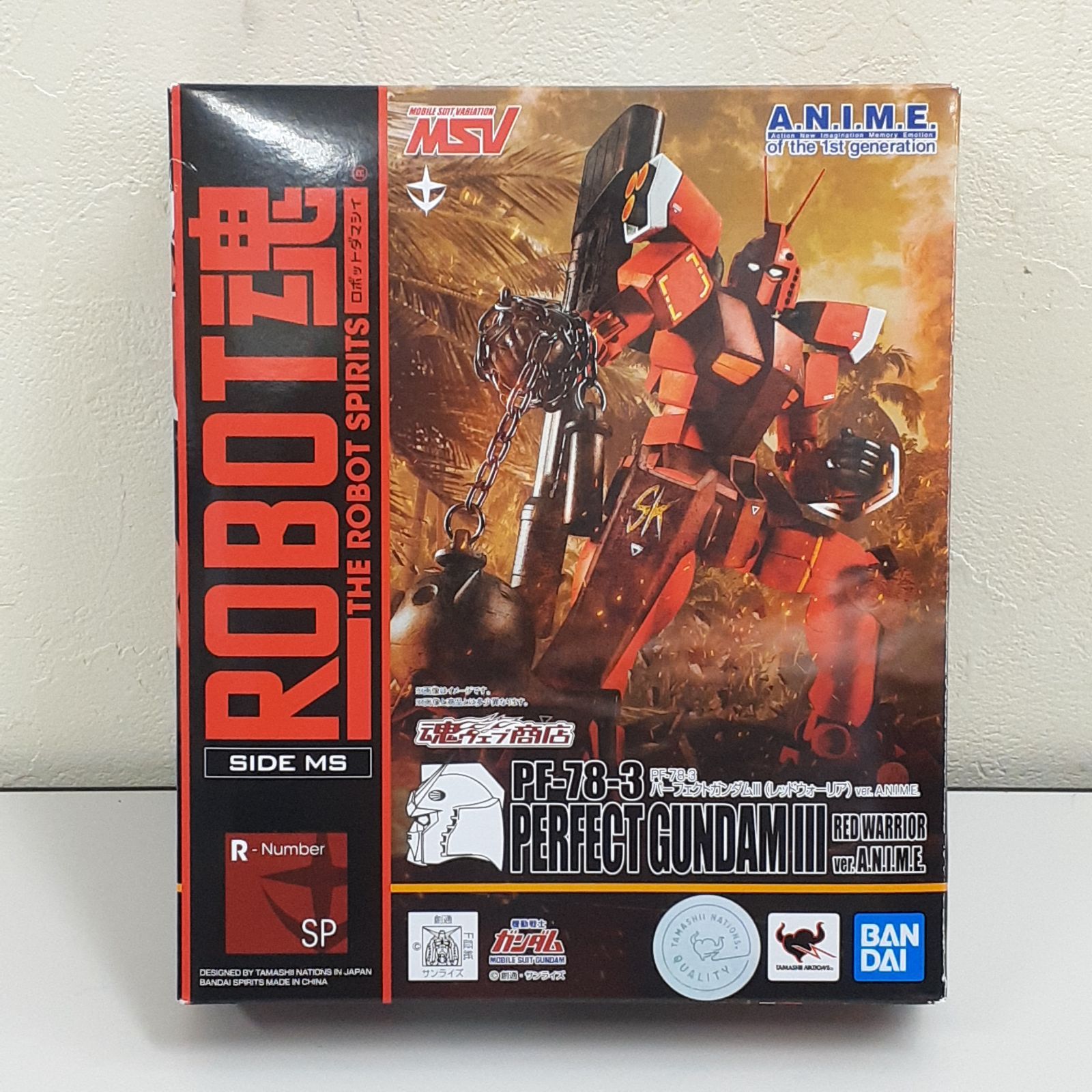 ROBOT魂 ＜SIDE MS＞ PF-78-3 パーフェクトガンダムIII（レッド