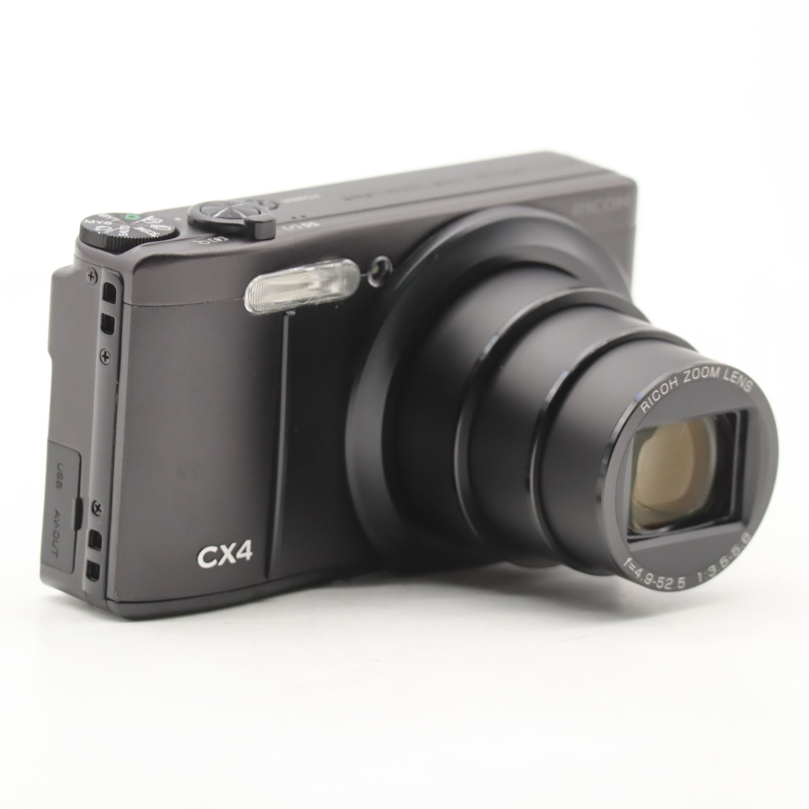 RICOH デジタルカメラ CX4 ブラック 4565
