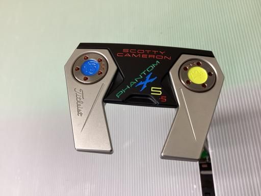 タイトリスト SCOTTY CAMERON PHANTOM X 5.5 34インチ パター PT スチール フレックスその他 メンズ 男性用 右利き 右用 Cランク ゴルフクラブ