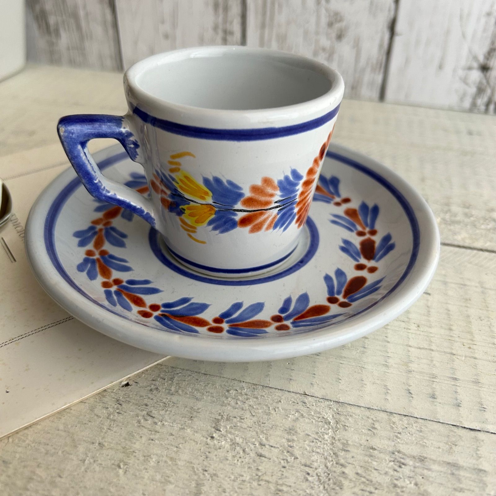 □ブロカント□Henriot Quimper（アンリオ・カンペール） デミタス  