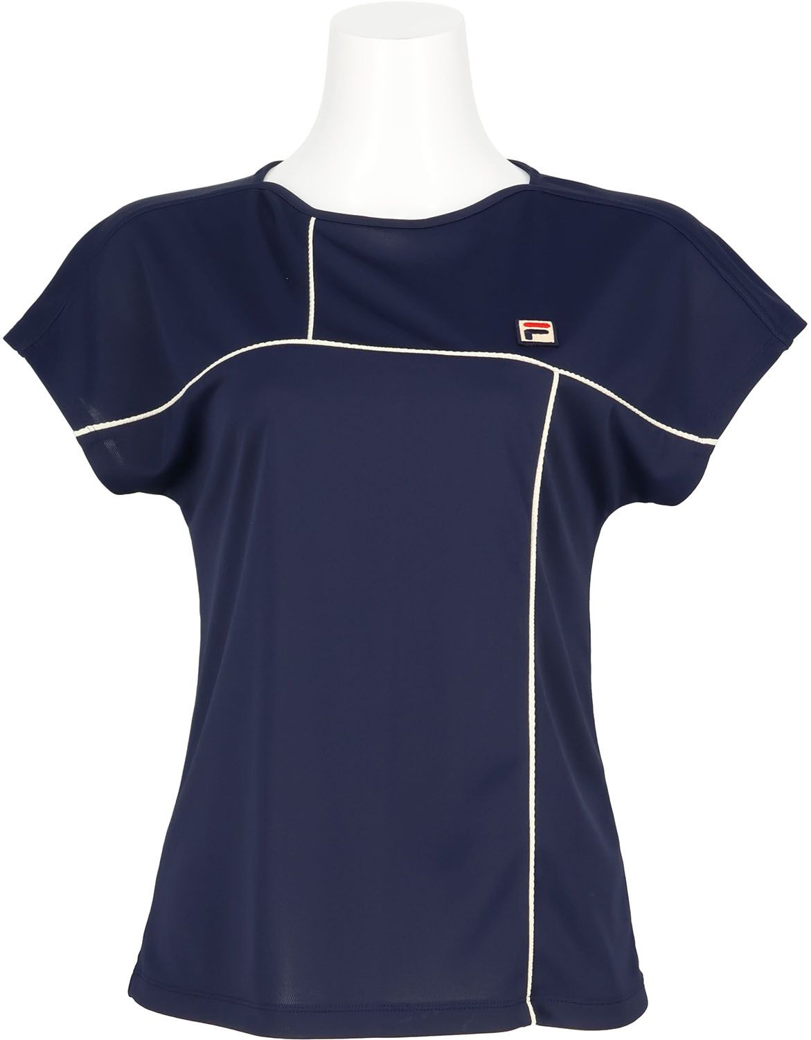 フィラ FILA テニス ゲームシャツ EL0220 08Z ブラック