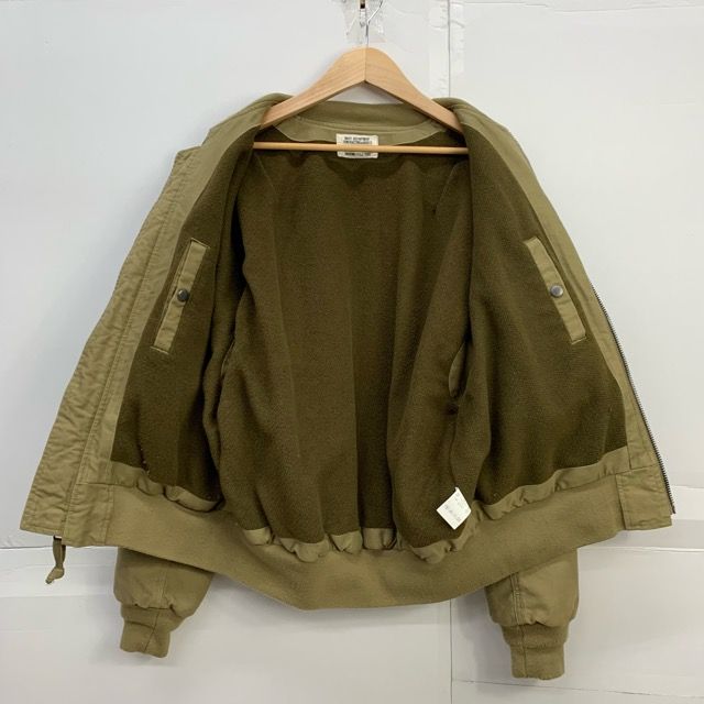 UNCROWD BOMBER JACKET 40 UC-112-018 カーキ アンクラウド ボンバージャケット MA-1 フライトジャケット  バイカー ブルゾン ミリタリー 【X0141-001】□ - メルカリ