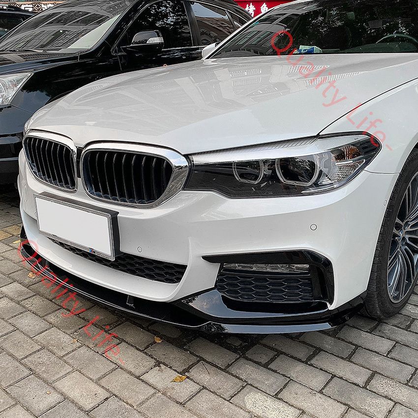 ピアノブラック BMW G30 G31 Mスポーツ フロントリップスポイラー バンパーアンダー 523d 523i 530i 530e sports
