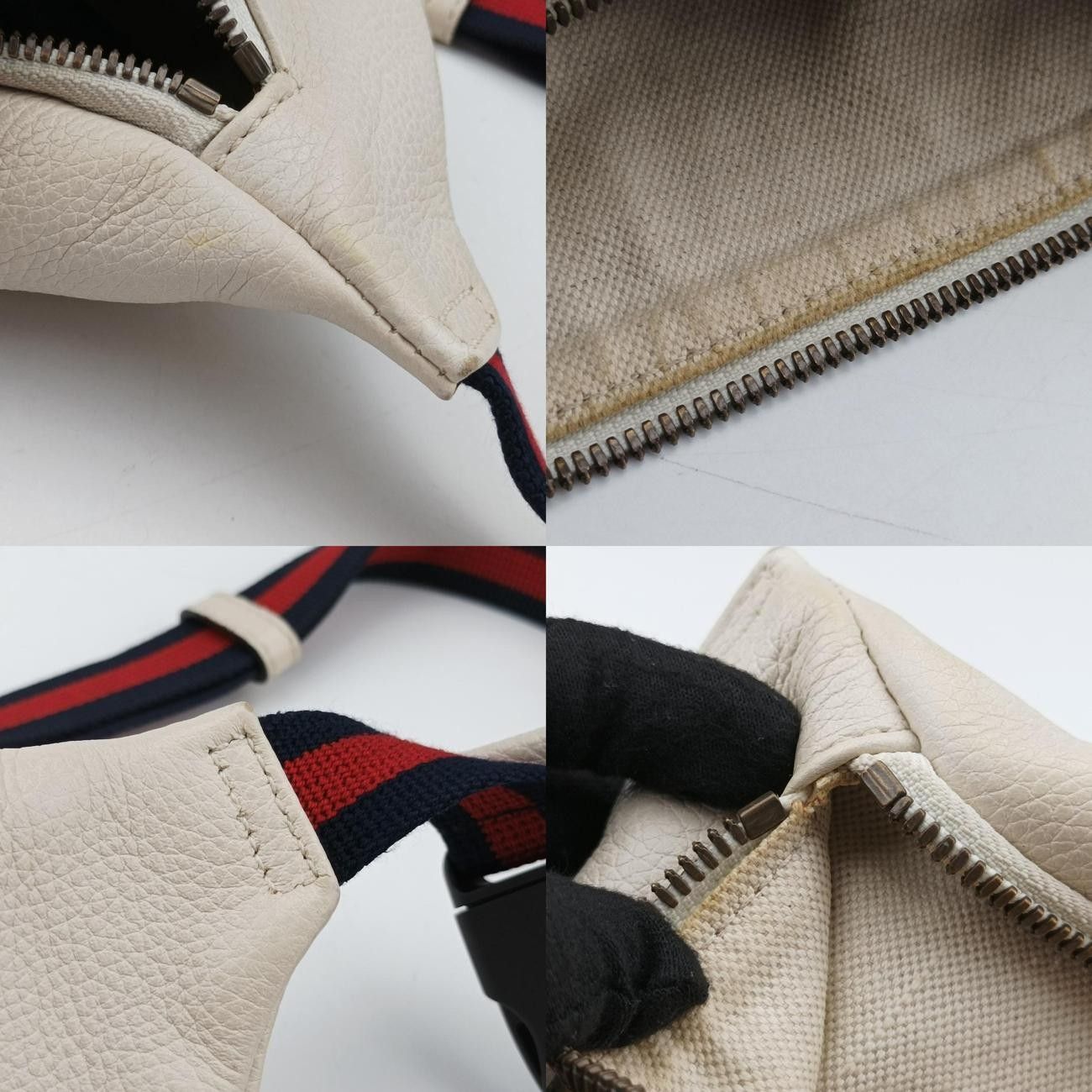【送料込み】SALE!!Gucciグッチ♪772792 グッチGucciグッチプリントホワイトレザー527792H028778074