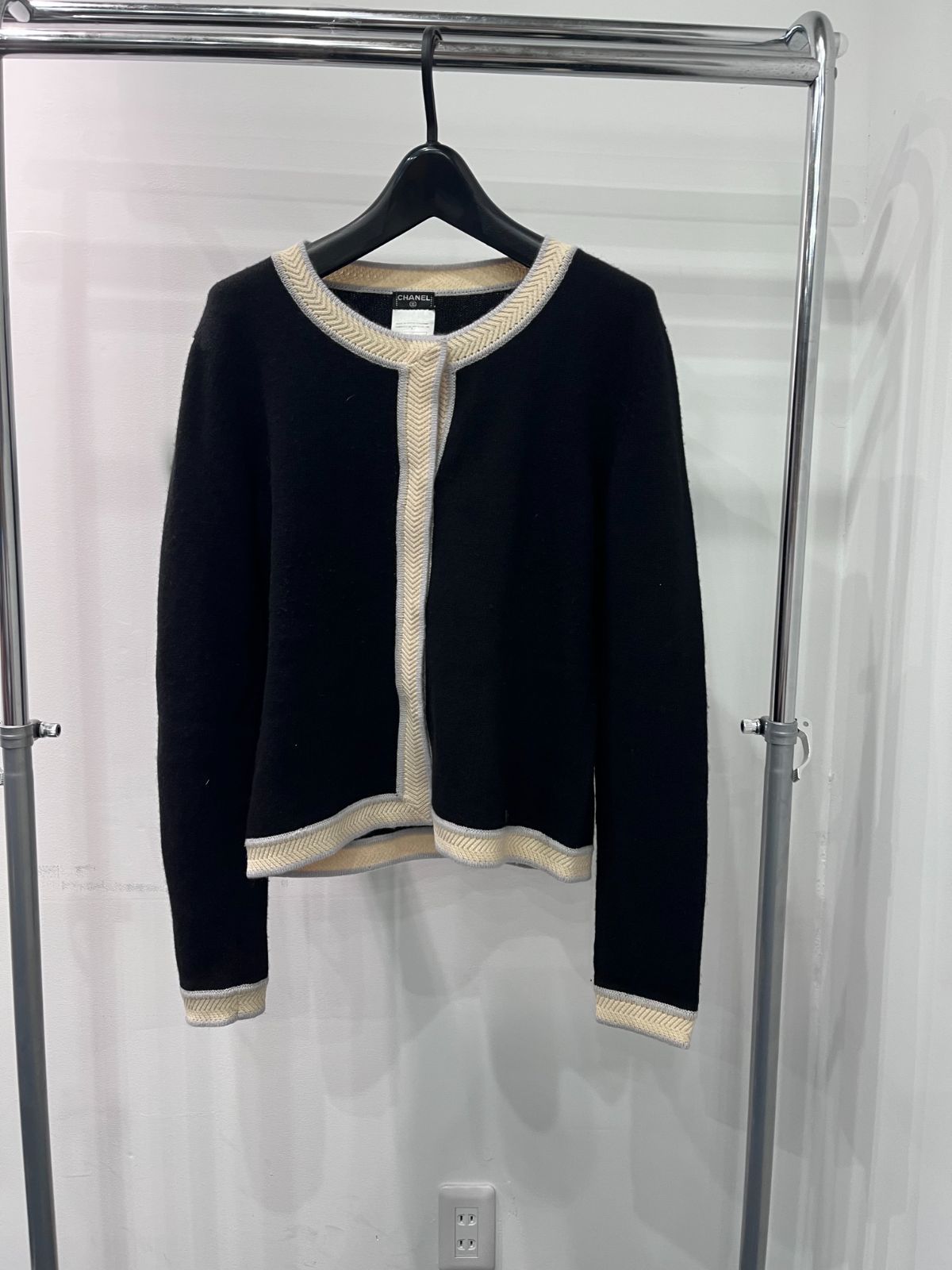 CHANEL シャネル 03P カシミヤ カーディガン 40 D25071204 シャネル  