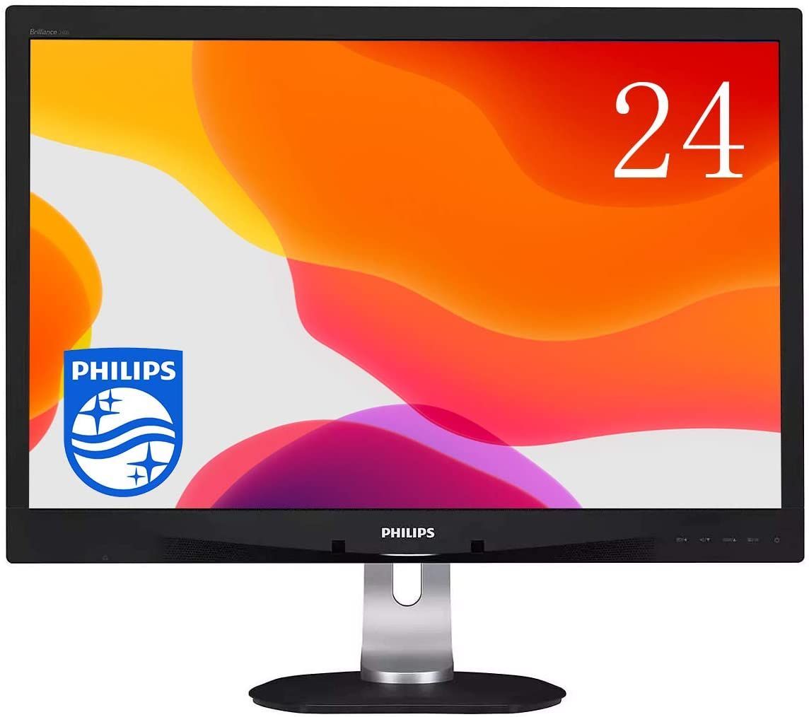 PHILIPS 240B4Q 24インチ 内蔵スピーカー 新しいブランド - その他