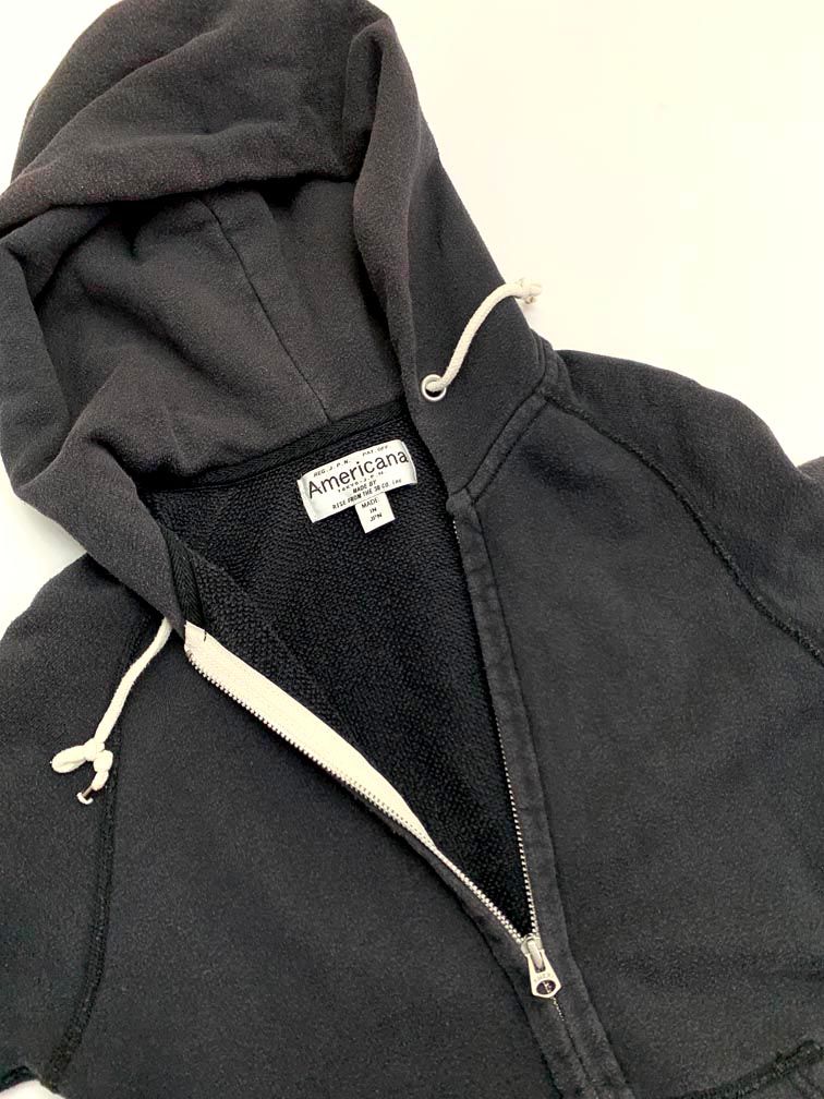 Americana  パーカー Americana アメリカーナ 日本製 ジップアップ パーカー sizeM