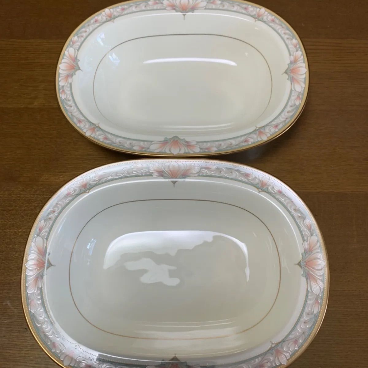 レトロなノリタケの皿2枚 - 食器