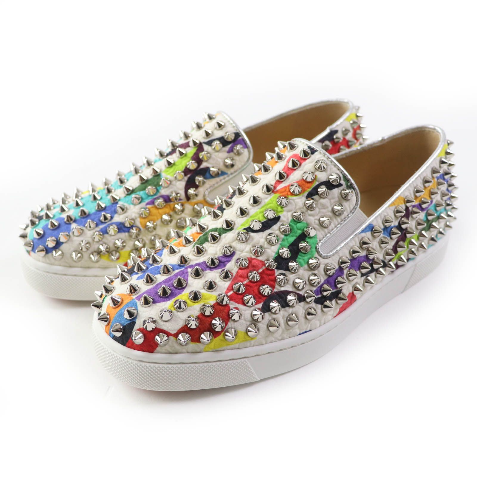 極美品◎Christian Louboutin クリスチャンルブタン 3190758 ローラー 