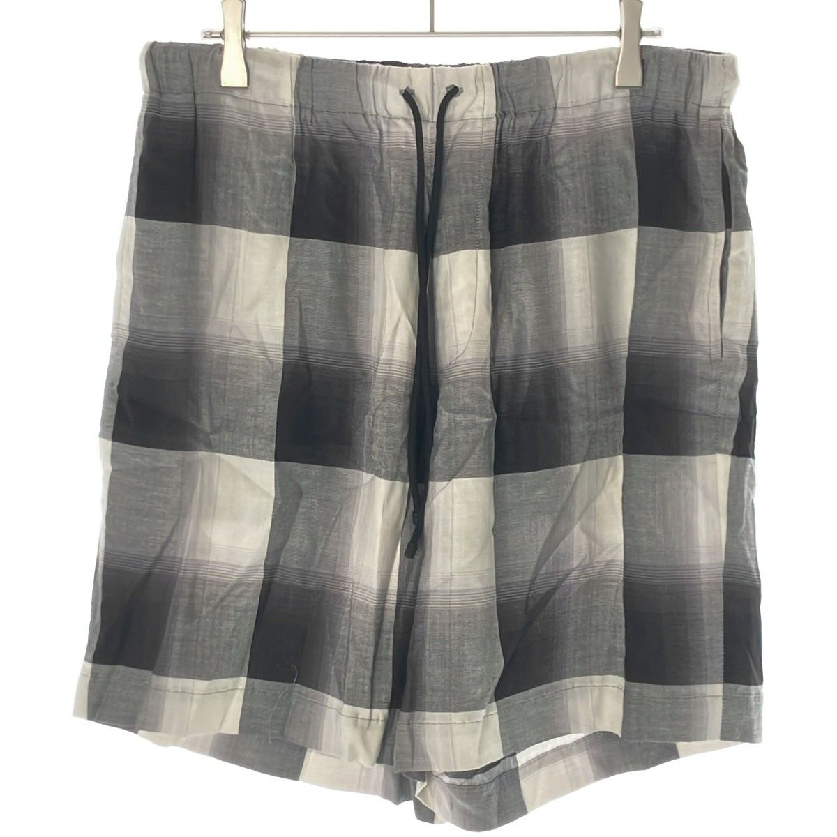 UNUSED×SUGARHILL アンユーズド×シュガーヒル Ombre check shorts 