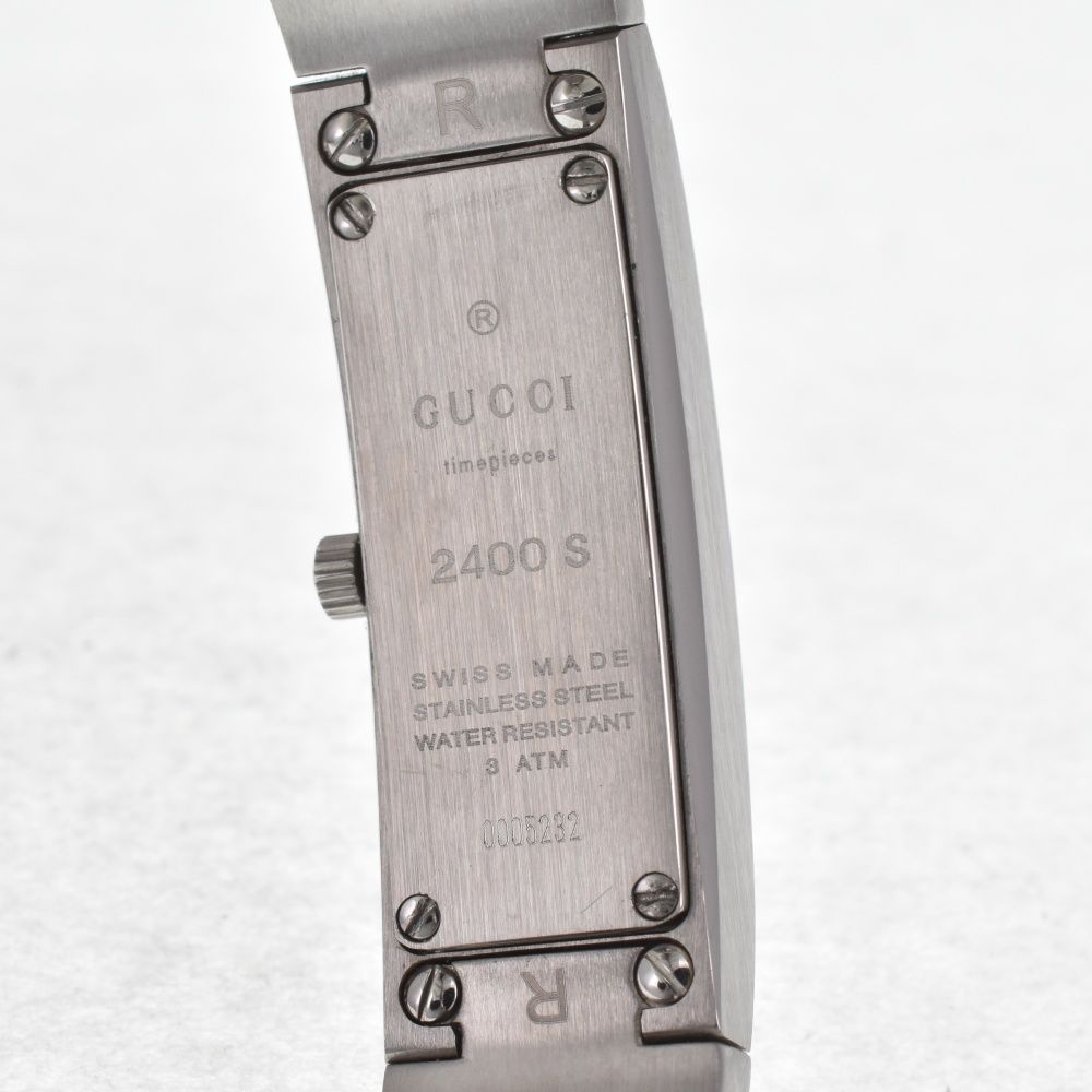 美品 GUCCI グッチ 2400S シルバーバングルウォッチ 稼働品 楽天市場】【ウォッチ】GUCCI グッチ バングル ウォッチ