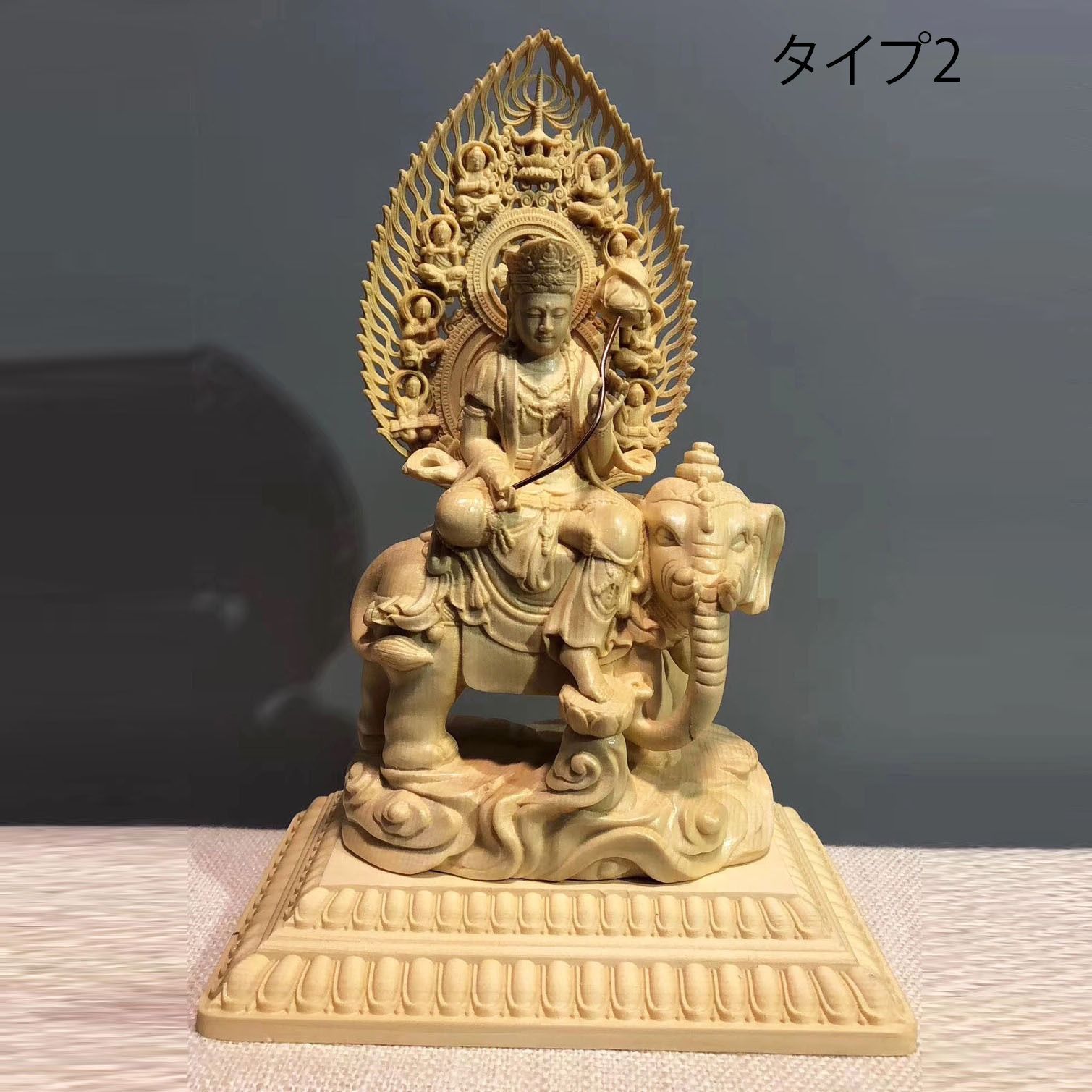 女神ブデヴィ像 47cm ヒンドゥー教 Bhudevi 木彫 カーリー像、女神カーリー像、7.5インチ、パールヴァティ