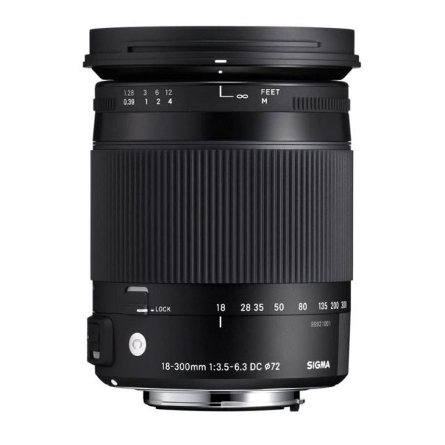 【中古】シグマ 18-300mm 1:3.5-6.3 DC キヤノンマウント シグマ 18-300mm F3.5-6.3 DC MACRO OS HSM [キヤノン用] 価格