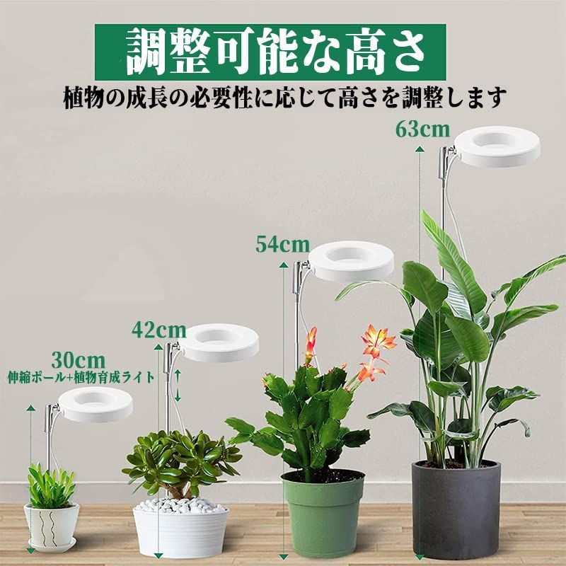 Sulythw 植物育成ライト LED 1200W フルスペクトル 紫外線 2つ