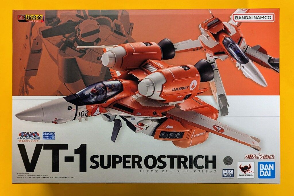 新品未開封 DX超合金 VT-1 スーパーオストリッチ プレミアムバンダイ