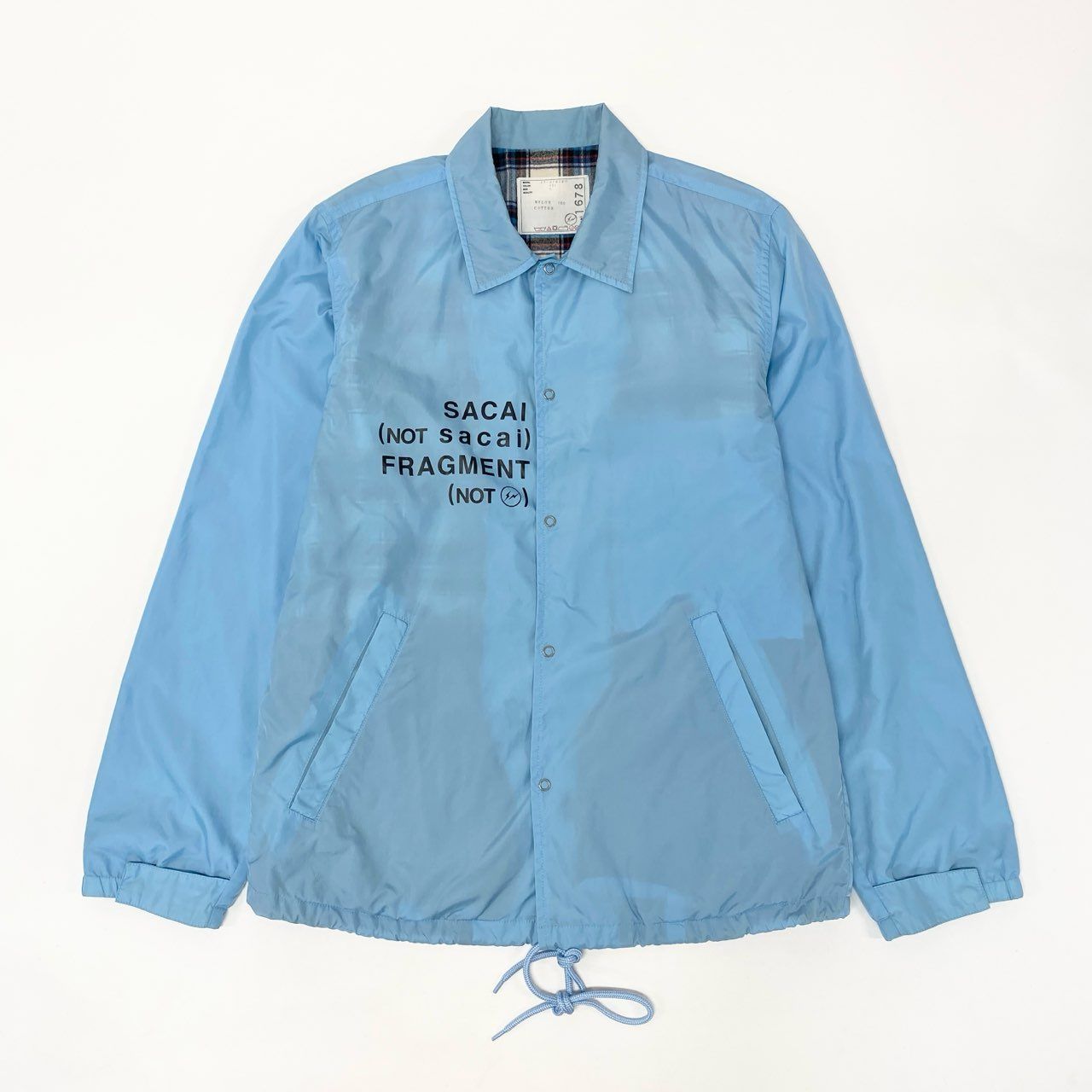SACAI × FRAGMENT DESIGN コーチジャケット sacai fragment design