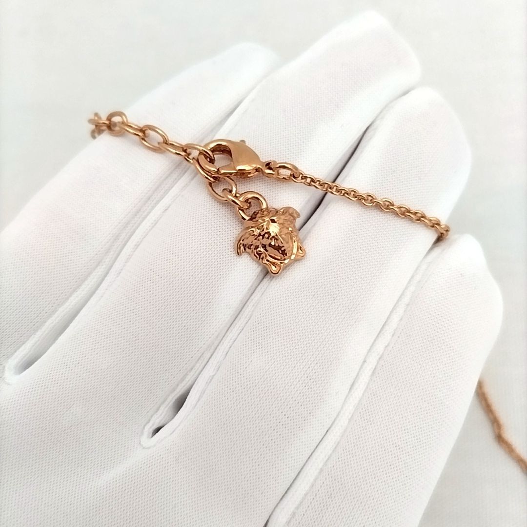 訳有特価【新品未使用】VERSACE◇ナット&ボルト グレカ ネックレス