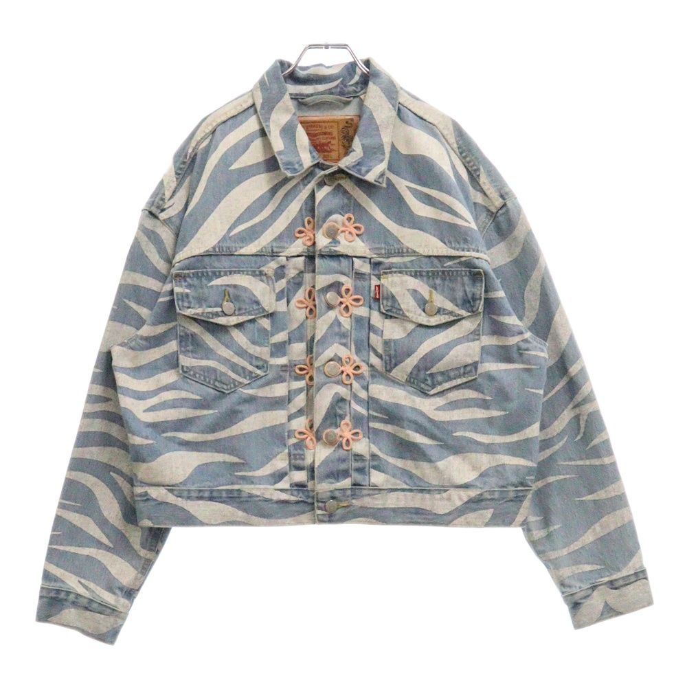 Levi's リーバイス CLOT X LEVIS COLLECTION TYPE II トラッカーデニムジャケット SII0786 インディゴ Levi's (リーバイス) CLOT X LEVIS COLLECTION TYPE II トラッカー